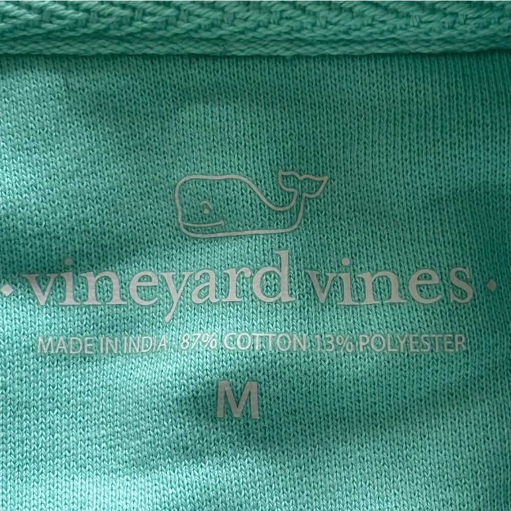Vineyard Vines Mint Green Quarter Zip Sweatshirt - Picture 6 of 7